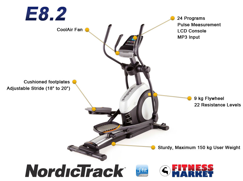 Nordictrack best sale 8.2 elliptical